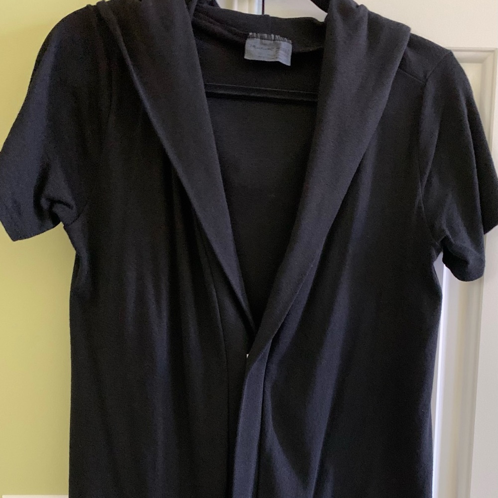Nylon jersey throw on top